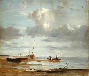 Adolph Friedrich Vollmer Die Elbe bei Blankenese oil painting